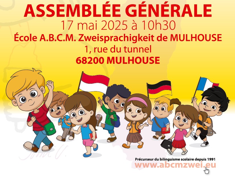 Illustration d'invitation à l'assemblée générale de l'association ABCM 2025 
